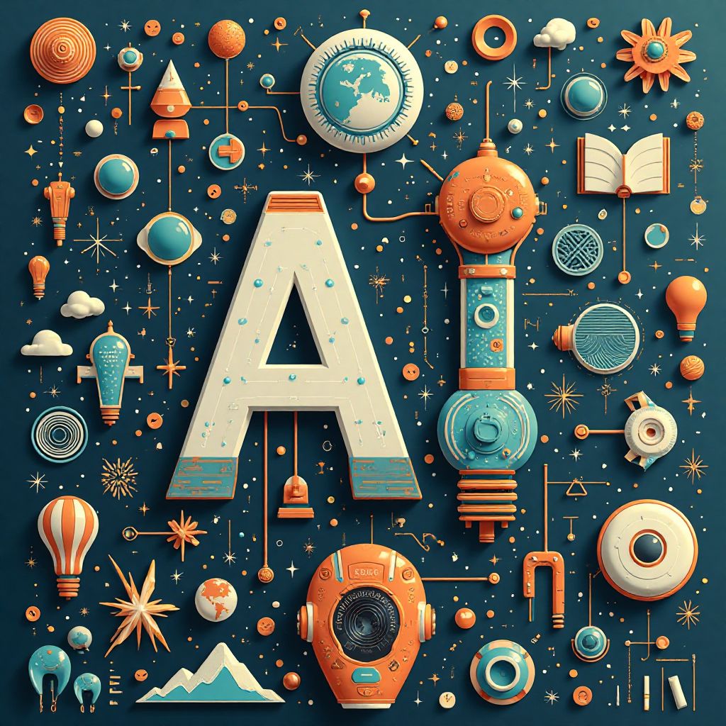 Visualizzazione della missione aziendale con elementi futuristici